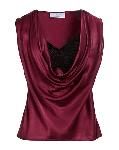KAOS Top Prugna 100% Viscosa, Poliammide, Elastan