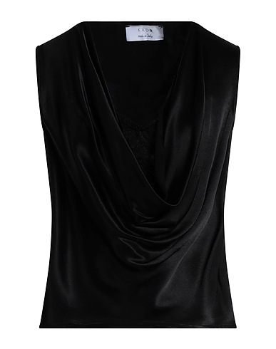 KAOS Top Black 100% Viscose, Polyamide, Elastane