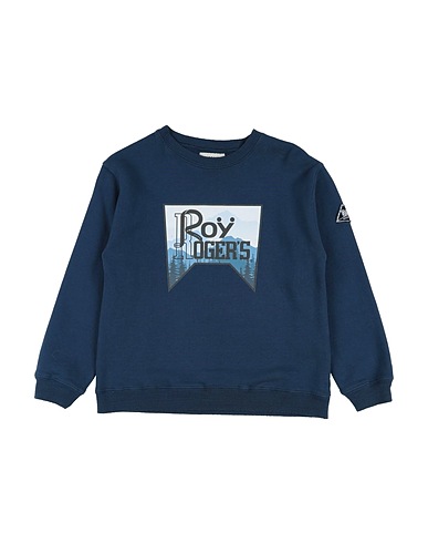 ROŸ ROGER'S Sweatshirt Navy blue 100% Cotton