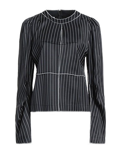 MM6 MAISON MARGIELA Top Black 100% Viscose