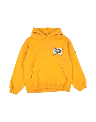 ROŸ ROGER'S Hooded track jacket  Mustard 100% Cotton