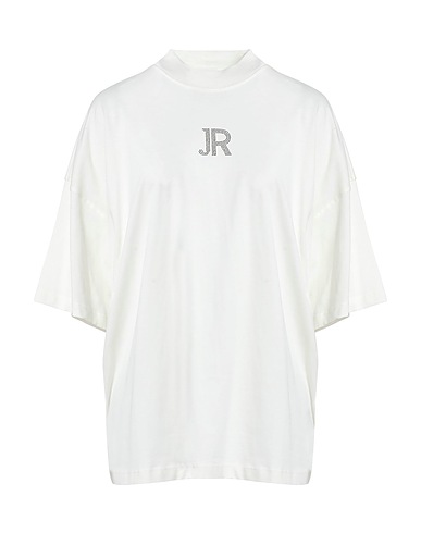 JOHN RICHMOND T-shirt Ivory 100% Cotton