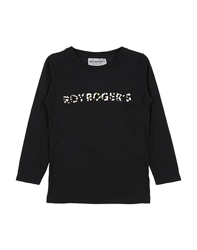 ROŸ ROGER'S T-Shirt Schwarz 100% Baumwolle