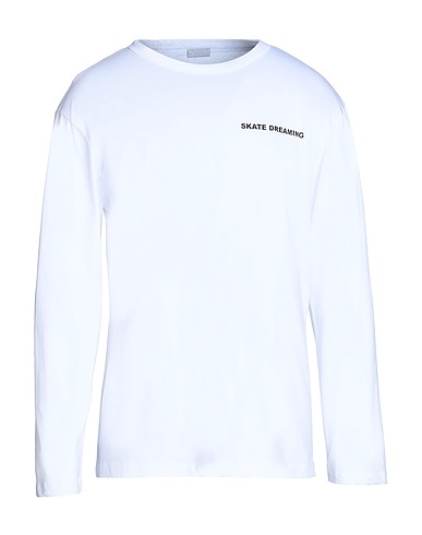 8 by YOOX T-shirt PRINTED COTTON T-SHIRT

 White 100% Cotton