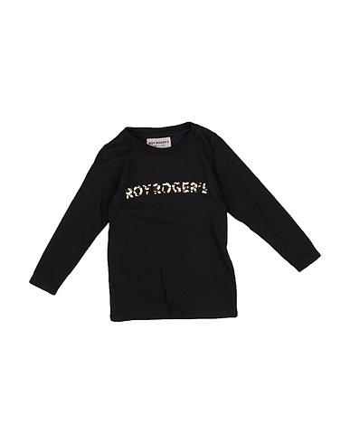 ROŸ ROGER'S T-shirt Black 100% Cotton