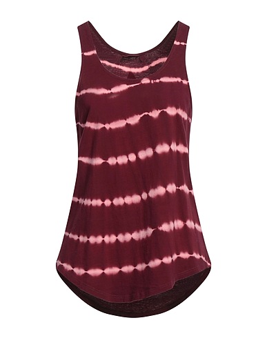 THE UPSIDE Vest Burgundy 100% Cotton