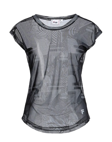 FILA Vest Black 92% Polyester, 8% Elastane