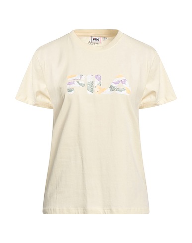 FILA T-shirt Pastel yellow 100% Cotton