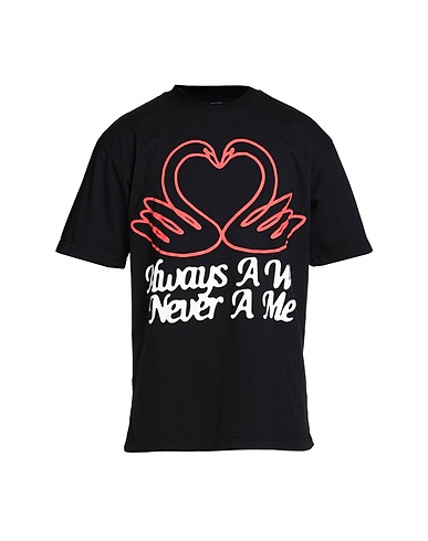 MARKET T-shirt ALWAYS WE T-SHIRT
 Black 100% Cotton
