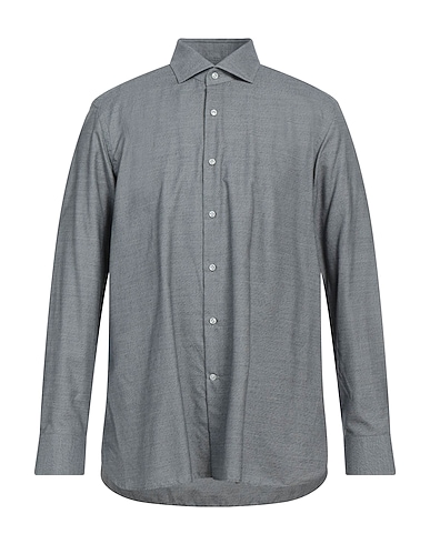 SONRISA Solid color shirt Grey 100% Cotton