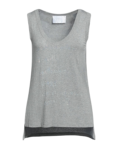 ELISA CAVALETTI by DANIELA DALLAVALLE Vest Grey 94% Viscose, 6% Elastane