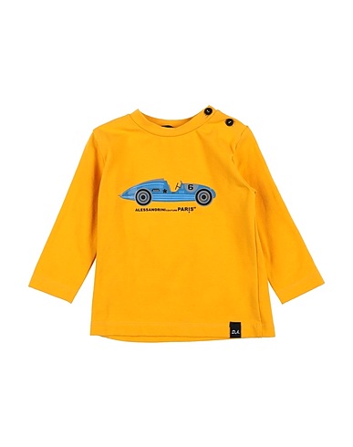DANIELE ALESSANDRINI T-Shirt Ringelblume 95% Baumwolle, 5% Elastan
