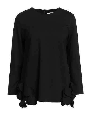 MEIMEIJ T-shirt Black 68% Viscose, 27% Polyamide, 5% Elastane