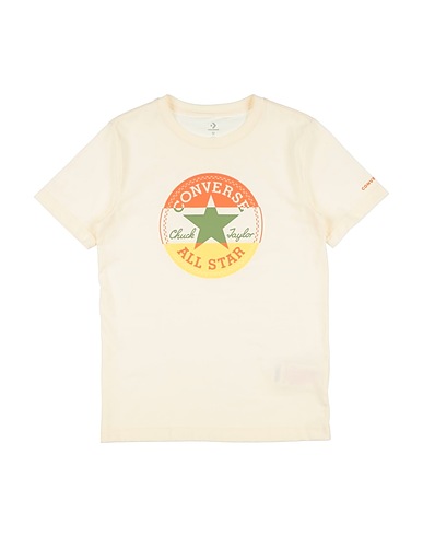 CONVERSE T-Shirt SPLIT CTP S/S TEE
 Cremeweiß 60% Baumwolle, 40% Polyester
