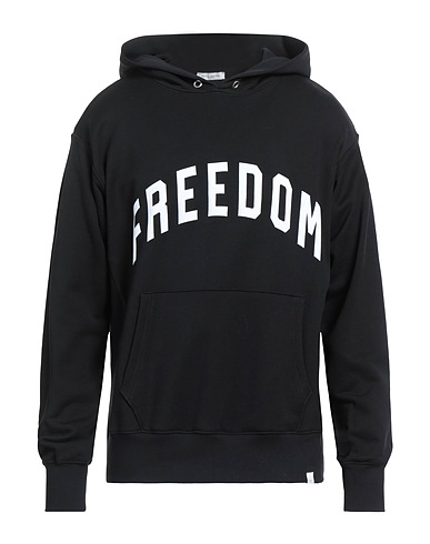 PAOLO PECORA Hooded track jacket  Black 100% Cotton, Elastane