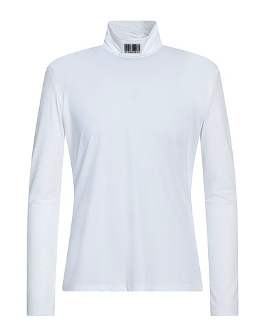VTMNTS T-shirt White 80% Polyamide, 20% Elastane