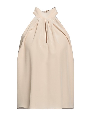 PHILIPP PLEIN Seidentop Beige 100% Seide