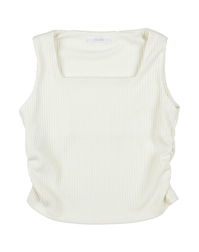 L:Ú L:Ú by MISS GRANT Vest AVORIO 96% Cotton, 4% Elastane