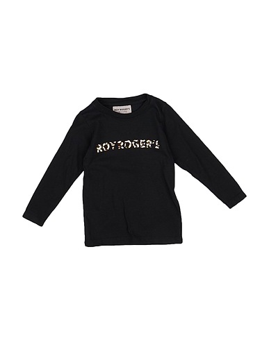 ROŸ ROGER'S T-shirt Black 100% Cotton