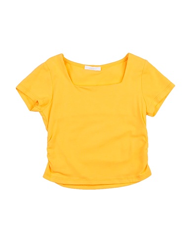 L:Ú L:Ú by MISS GRANT Ｔシャツ マンダリンオレンジ コットン 96% / ポリウレタン 4%