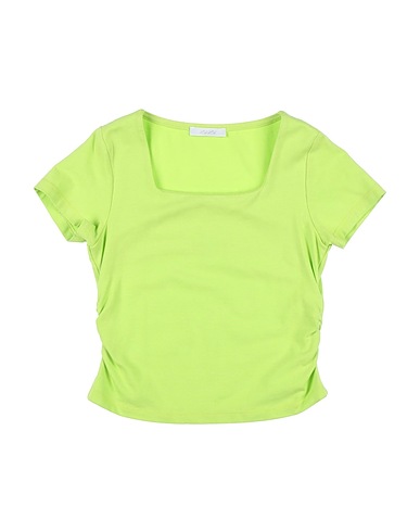 L:Ú L:Ú by MISS GRANT T-shirt Vert lime 96% Coton, 4% Élasthanne