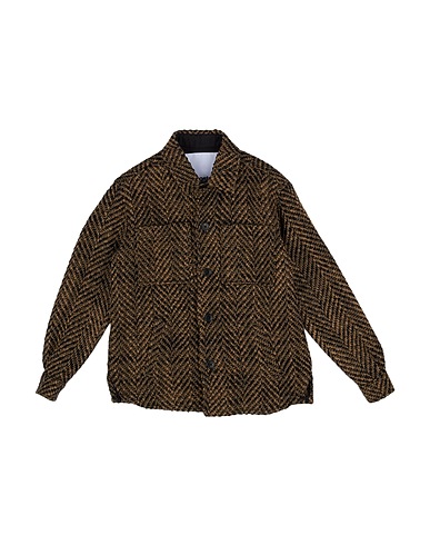 COSTUMEIN Patterned shirt Khaki 53% Virgin Wool, 38% Polyacrylic, 6% Polyamide, 3% Polyester