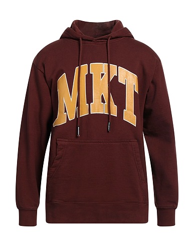 MARKET Hooded sweatshirt MKT ARC HOODIE
 Chocolate brown 100% Cotton