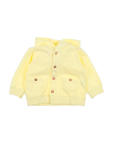 LARANJINHA Sweatshirt Pastel yellow 100% Cotton