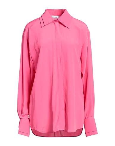 JIJIL Solid colour shirts & blouses Fuchsia 88% Acetate, 12% Silk