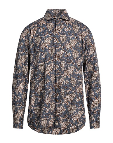 SONRISA Patterned shirt Blue 100% Cotton