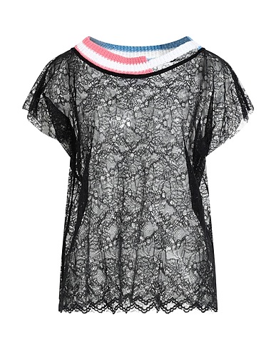 BRAND UNIQUE Top Black 100% Polyamide