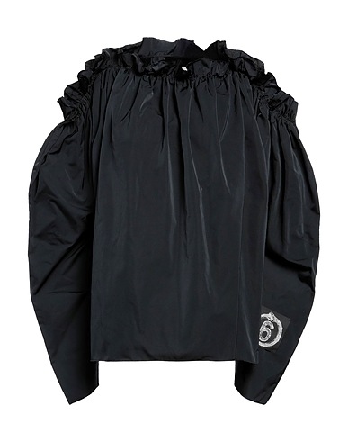 MM6 MAISON MARGIELA Top Nero 100% Poliestere