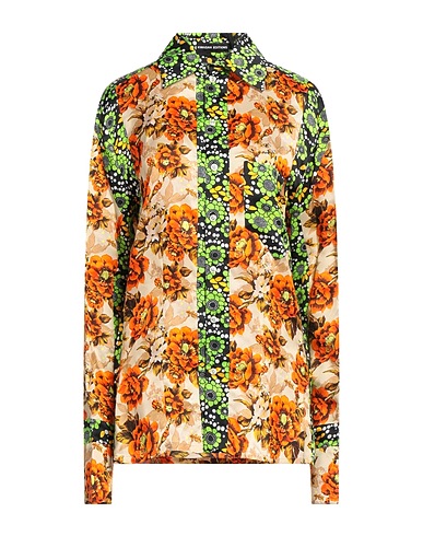 KWAIDAN EDITIONS Floral shirts & blouses Orange 100% Viscose