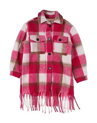 ROŸ ROGER'S Coat Fuchsia 70% Wool, 30% Polyester