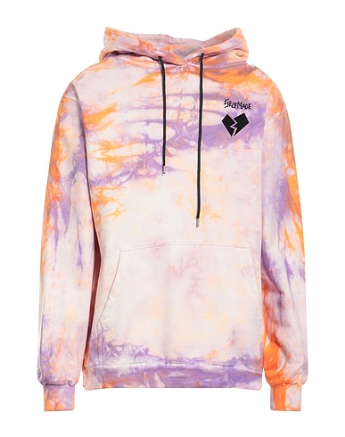 SELF MADE by GIANFRANCO VILLEGAS Hooded track jacket  Pink 100% Cotton