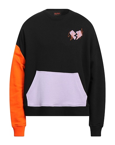 SELF MADE by GIANFRANCO VILLEGAS Sweatshirt Black 100% Cotton