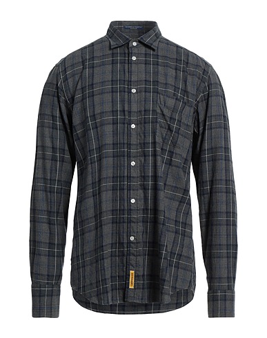 B.D.BAGGIES Checked shirt Grey 100% Cotton