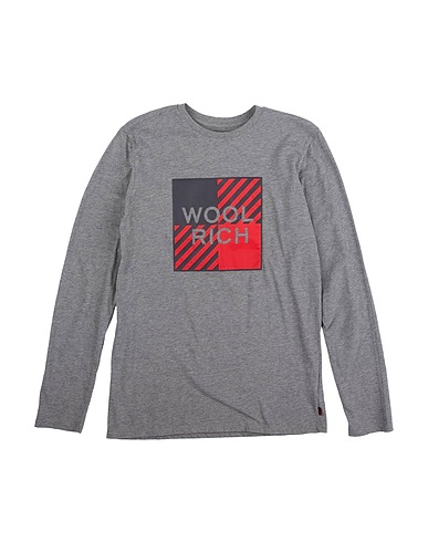WOOLRICH T-shirt Grigio 100% Cotone