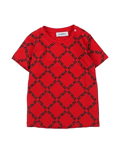 BYBLOS T-shirt Rouge 100% Coton