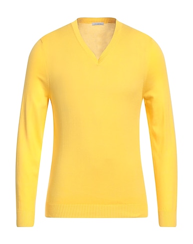 MALO Jumper Yellow 100% Cotton