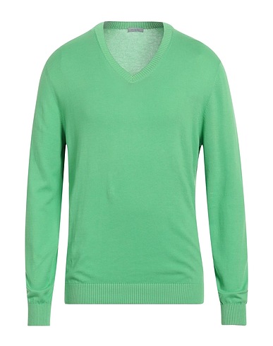 MALO Sweater Green 100% Cotton