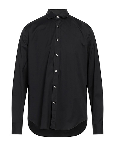 JOHN RICHMOND Shirts Black 97% Cotton, 3% Elastane