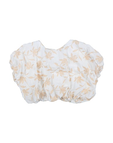 L:Ú L:Ú by MISS GRANT Top Beige 100% Algodón