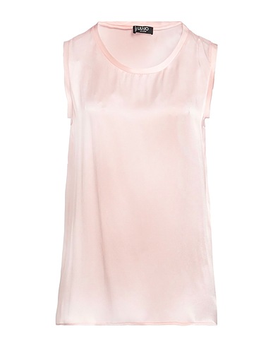 LIU •JO Top Pink 75% Acetate, 25% Silk
