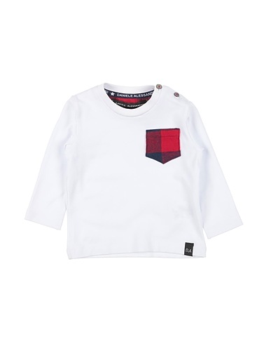 DANIELE ALESSANDRINI T-shirt White 90% Cotton, 10% Elastane
