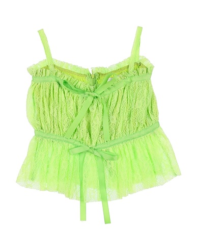 L:Ú L:Ú by MISS GRANT Top Lime green 90% Polyester, 10% Elastane