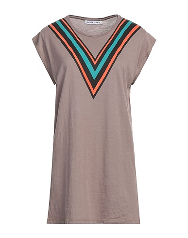 RODEBJER T-shirt Grey 50% Cotton, 50% Modal