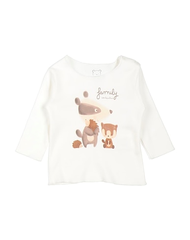 AVENTIQUATTRORE T-shirt Ivory 100% Cotton