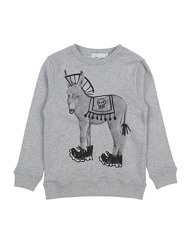 STELLA McCARTNEY KIDS Sweatshirt Grey 100% Cotton, Elastane