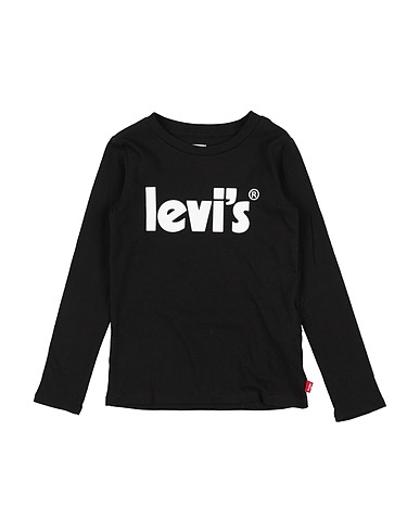 LEVI'S T-shirt Black 100% Organic cotton